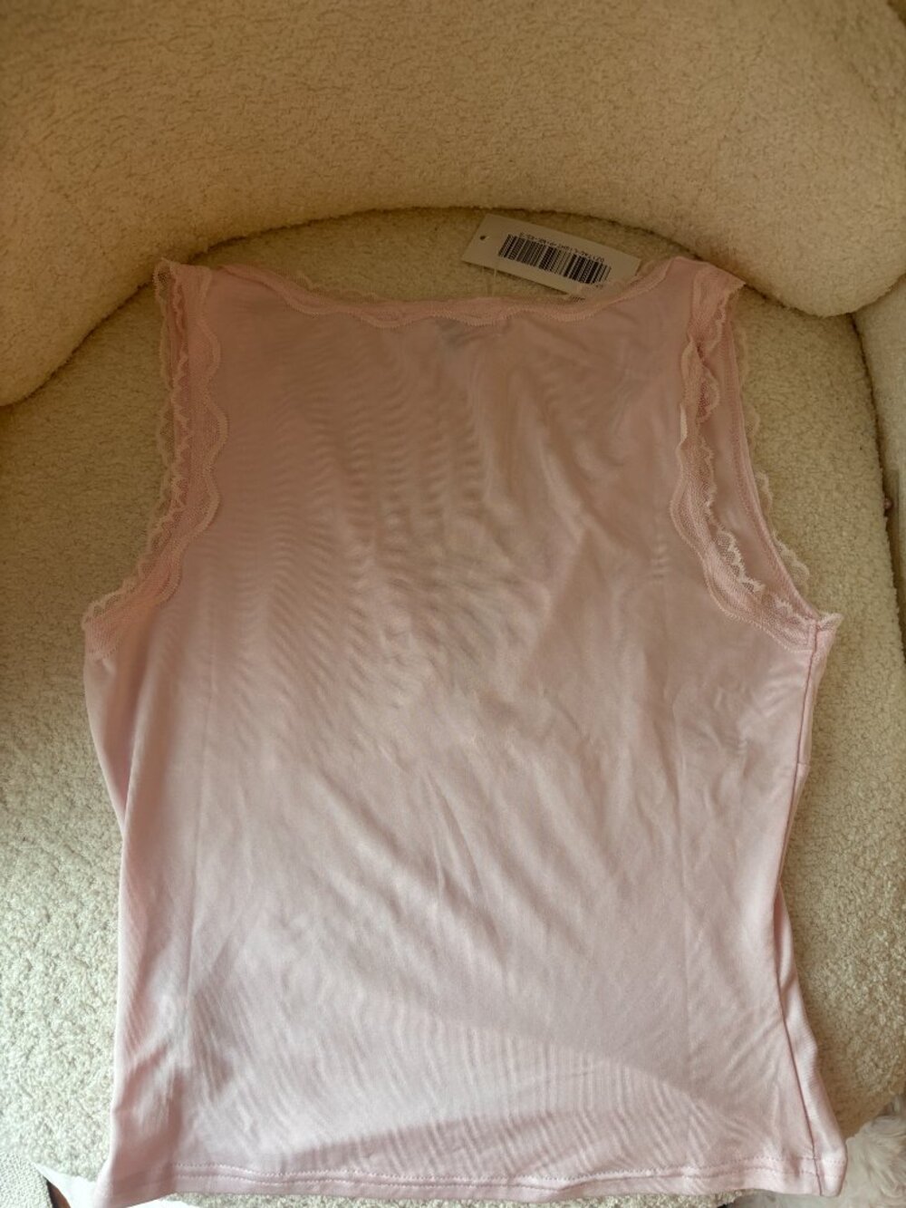 Pink Lace Top - Picture 3 of 3